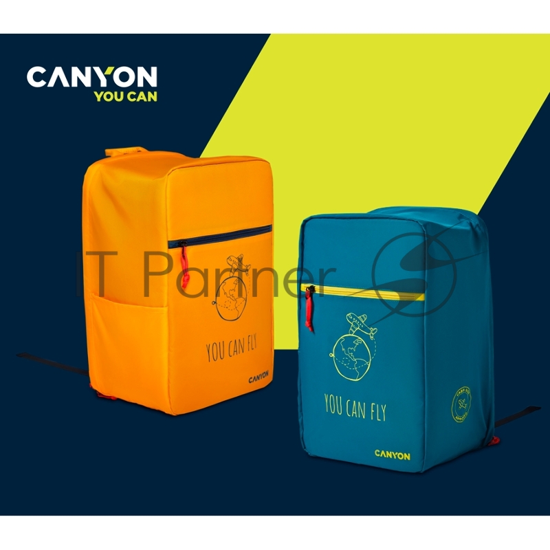 Рюкзак CANYON cabin size backpack for 15.6 laptop,polyester,yellow