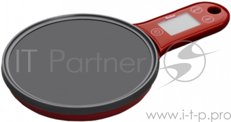Весы кухонные электронные Tefal BC2530V0 макс.вес:5кг красный/черный