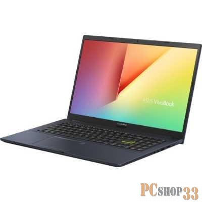 Ноутбук 15.6 IPS FHD Asus X513EA-BQ686 black (Core i5 1135G7/8Gb/256Gb SSD/noDVD/VGA int/no OS) (90NB0SG4-M00D00)