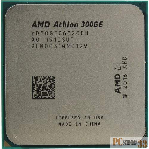 Процессор AMD Athlon PRO 300GE 3.4GHz/4M (YD300BC6M2OFH) sAM4, tray