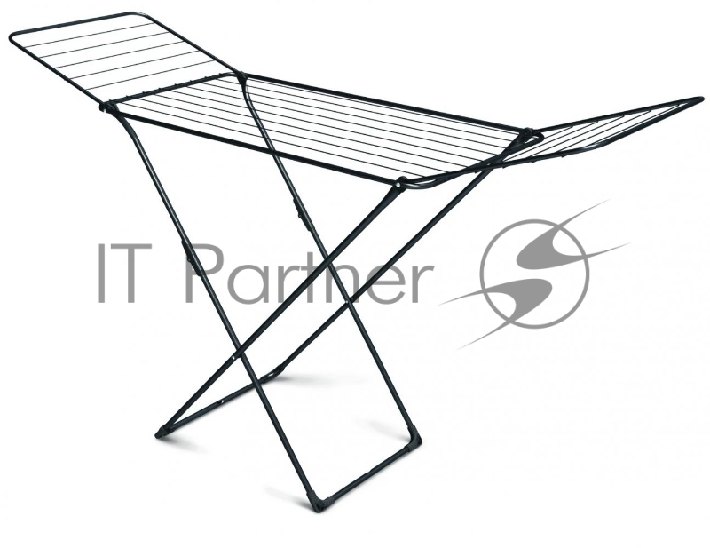 Сушилка для белья НИКА СБ1 напольная 18м, черная, складная (180х55х96)