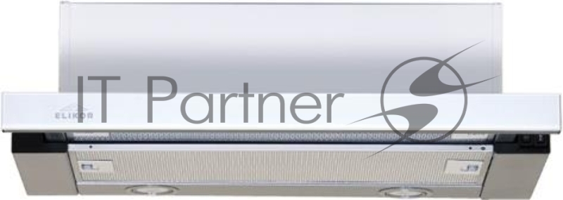 Кухонная вытяжка ELIKOR Интегра GLASS 60П-400-В2Л белый/стекло белое