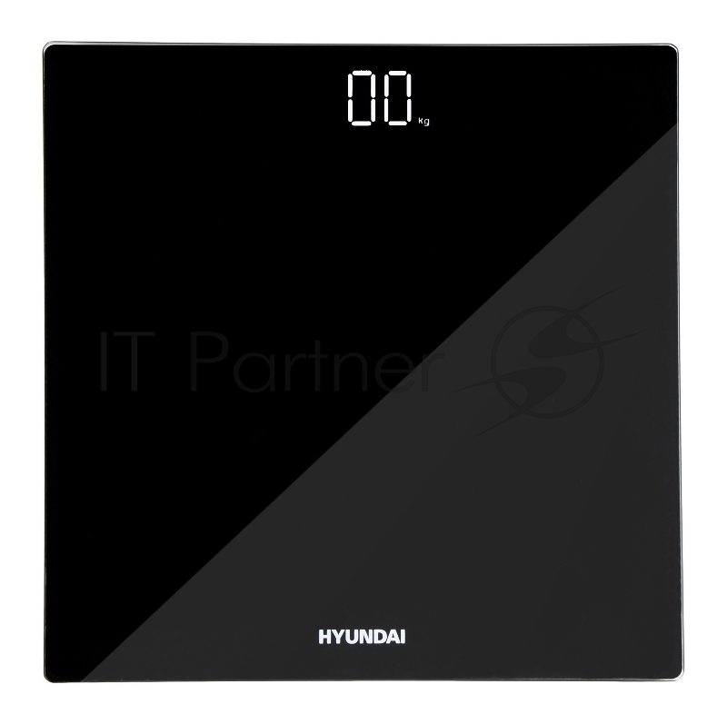 Весы напольные электронные Hyundai H-BS03327 макс.180кг черный