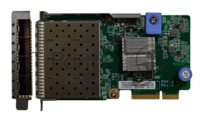 Плата коммуникационная Lenovo ThinkSystem 10Gb 4-port SFP+ LOM