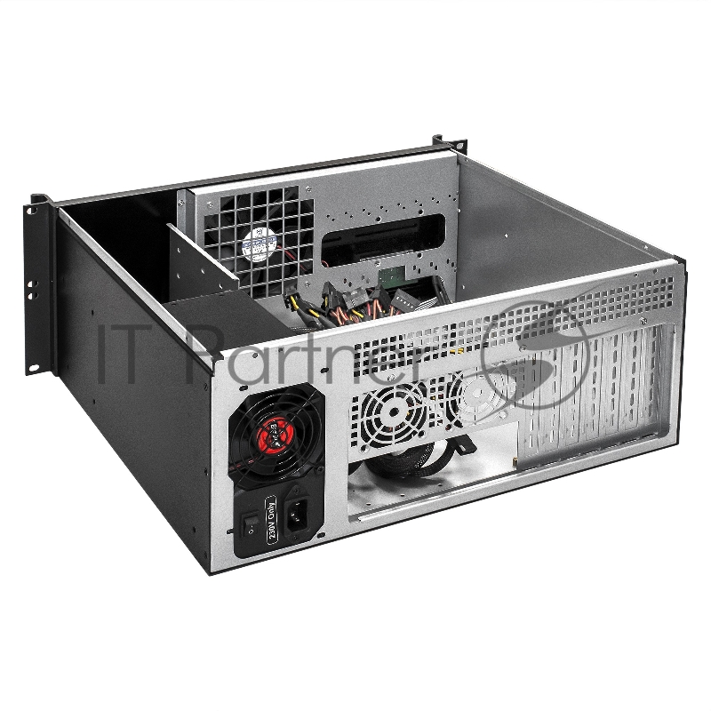 Серверный корпус ExeGate EX292641RUS Pro 4U390-05 <RM 19, высота 4U, глубина 390, БП 500ADS, USB>