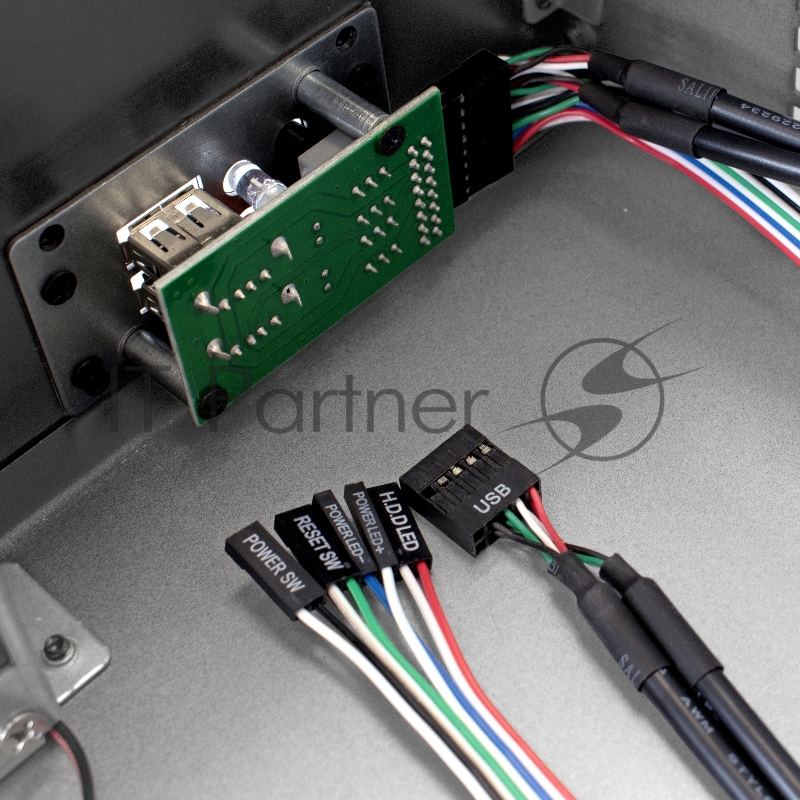 Серверный корпус ExeGate EX292558RUS Pro 2U450-03 <RM 19, высота 2U, глубина 450, БП 500ADS, USB>