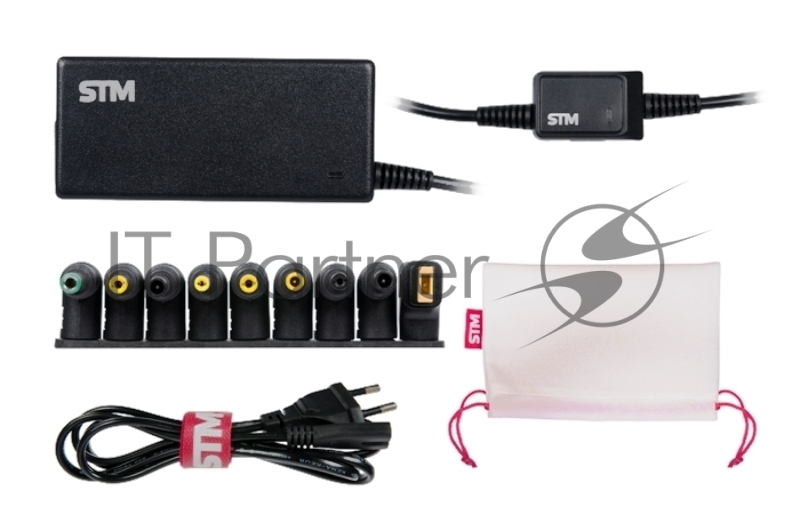 Универсальный блок питания для ноутбуков STM BLU65 65Вт, USB