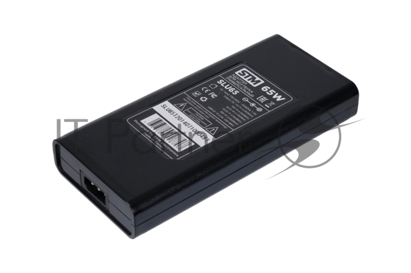 Универсальный адаптер для ноутбуков на 65Ватт Адаптер для ноутбуков STM SLU65, 65W, USB(2.1A), slim design