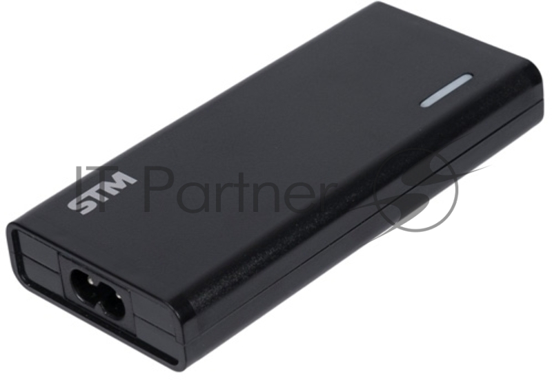 Универсальный адаптер для ноутбуков на 65Ватт Адаптер для ноутбуков STM SLU65, 65W, USB(2.1A), slim design