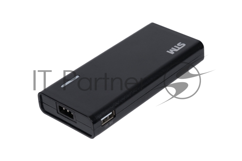 Универсальный адаптер для ноутбуков на 65Ватт Адаптер для ноутбуков STM SLU65, 65W, USB(2.1A), slim design