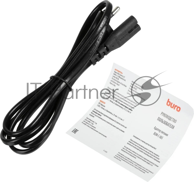 Блок питания Buro BUM-С-065 автоматический 65W 5V-20V 3A 1xUSB 2.4A от бытовой электросети LED индикатор