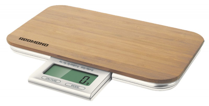 Весы кухонные электронные Redmond RS-721 макс.вес:10кг светло-коричневый