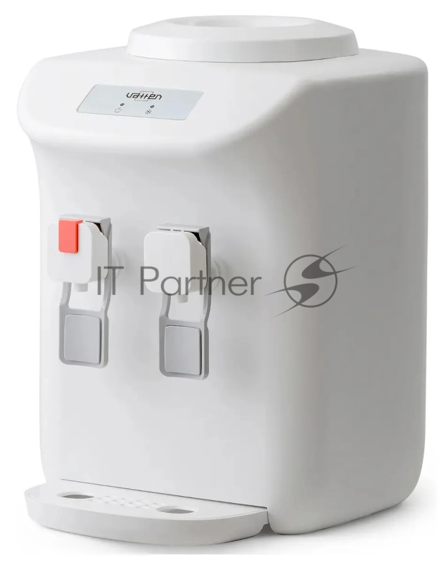 Кулер для воды VATTEN D27WE, настольный, НАГРЕВ/ОХЛАЖДЕНИЕ ЭЛЕКТРОННОЕ, 2 крана, белый, 7025