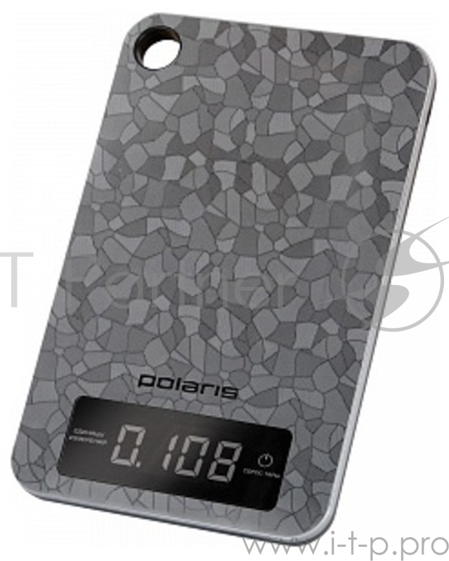 Весы кухонные электронные Polaris PKS 0531ADL макс.вес:5кг серый