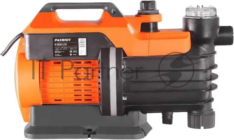 Насос автоматический PATRIOT R 1500 LCD 1500 Вт, 60 м, эл. управление, дисплей