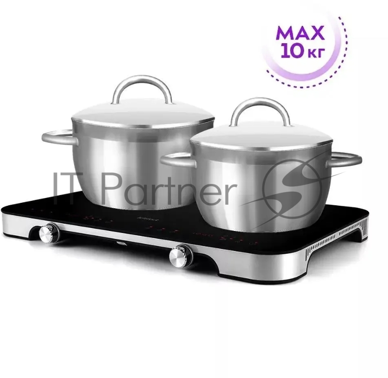 Плита Индукционная Kitfort КТ-149 черный (настольная)