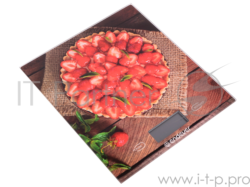 Весы кухонные электронные Endever Skyline KS-522 рисунок Торт