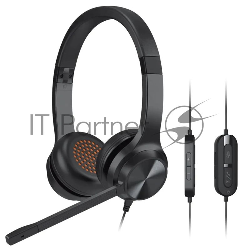 Наушники с микрофоном Creative Chat USB черный (51EF0980AA000)