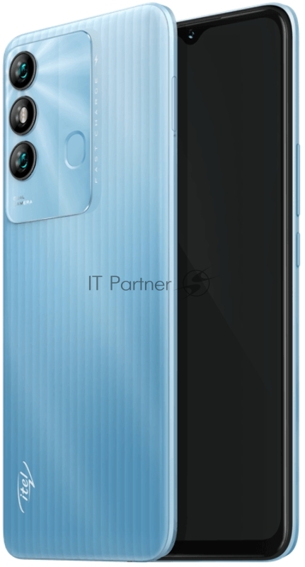 Смартфон Itel Vision 3 S661LPN 64+3 Jewel Blue, 6.56 1600x720, 1.6GHz, 8 Core, 3 GB, 64GB, up to 128 flash, 8 MP+ 8W/5Mpix, 2 Sim, 2G, 3G, 4G, NFC, Google Pay, LTE, BT 4.2, Wi-Fi, GPS/A-GPS, Micro-USB, 4900mAh, Android 11