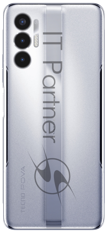 Смартфон Tecno LF7n POVA 3 128 Tech Silver, 6.9 Asahi Glass, 20:9, 2460 x 1080 Mpix, 2.0GHz x2+ 1,8GHz x6, 8 Core, 6GB RAM, 128GB, up to 256GB flash, 50Мп+2Мп+8Мп/8Мп, 2 Sim, 4G, BT v5.0, WiFi 802.11 b/g/n, GPS/AGPS, GLONASS, Type-C, 7000mAh, Android