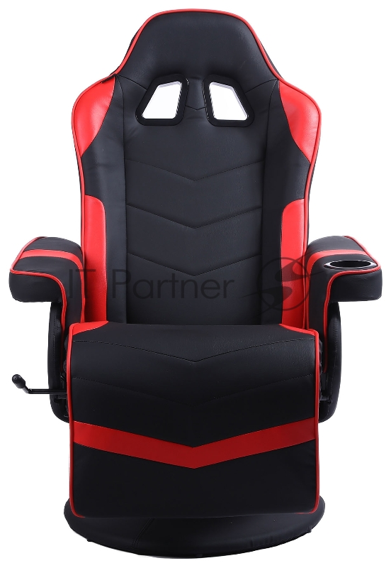 Кресло игровое Cactus CS-CHR-GS200BLR черный/красный сиденье черный/красный эко.кожа блин металл подст.для ног