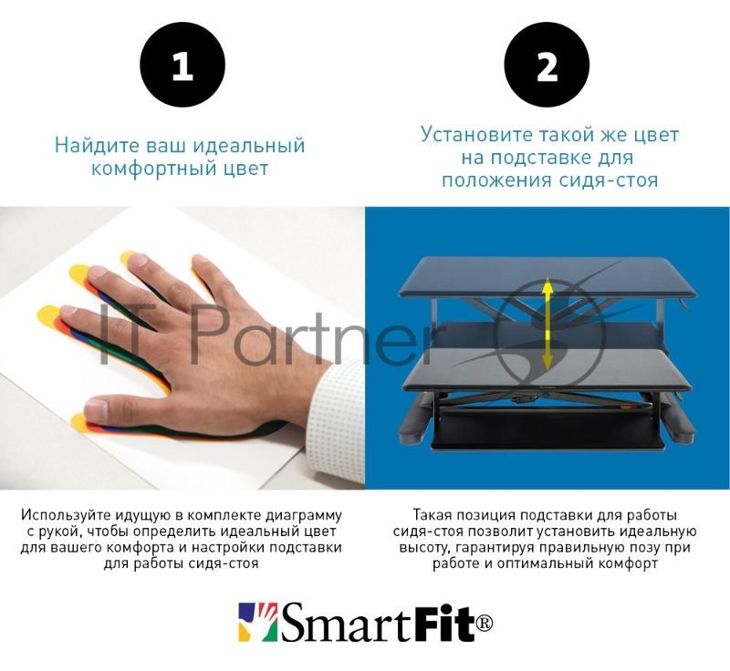 Подставка Kensington SmartFit черный (K52804WW)