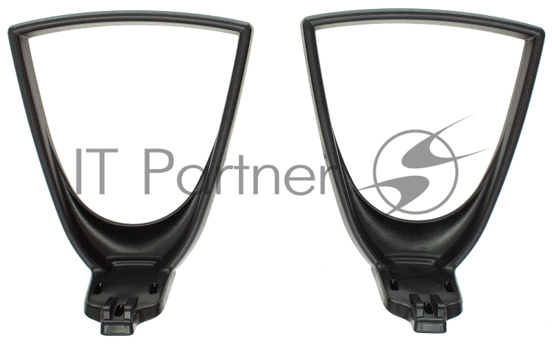 Подлокотники Бюрократ 1300 черный