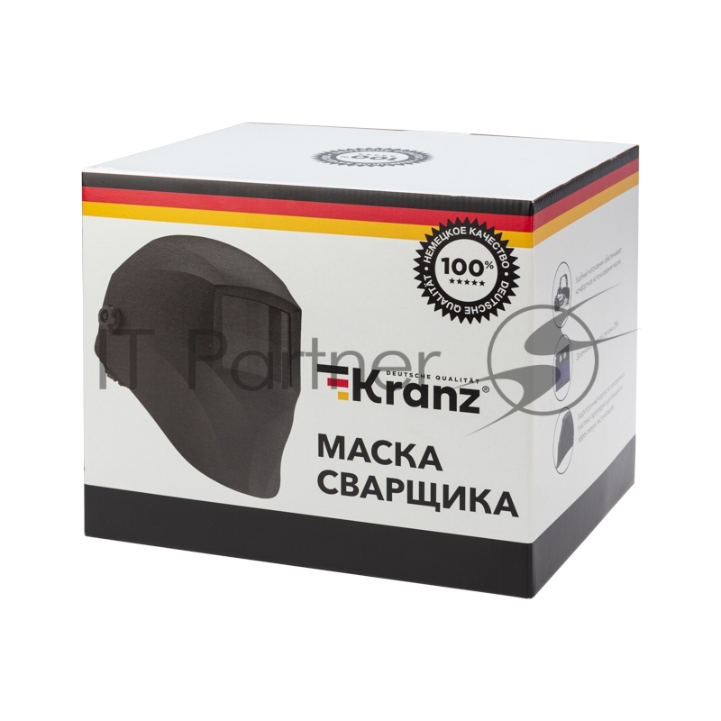 Маска сварщика с автоматическим светофильтром «Хамелеон» АСФ 400 KRANZ