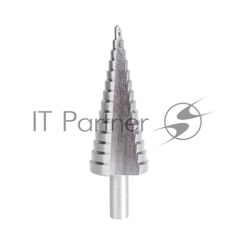 Сверло по металлу ступенчатое 4,0-30,0 мм 98 mm 62 HRC Kranz