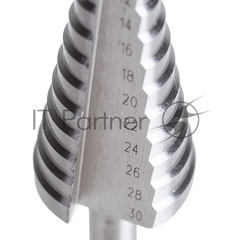 Сверло по металлу ступенчатое 4,0-30,0 мм 98 mm 62 HRC Kranz