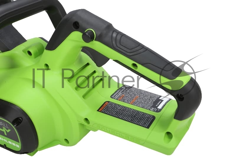 Цепная пила аккумуляторная GreenWorks GD24CS30K2, 24V, 30см, бесщеточная, c АКБ 2 Ач и ЗУ (2007007UA)