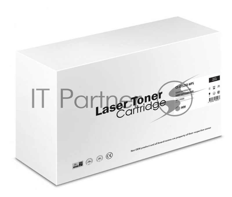 Картридж лазерный Cactus CS-CF325X CF325X черный (40000стр.) для HP LJ M806 Enterprise 800,M806X