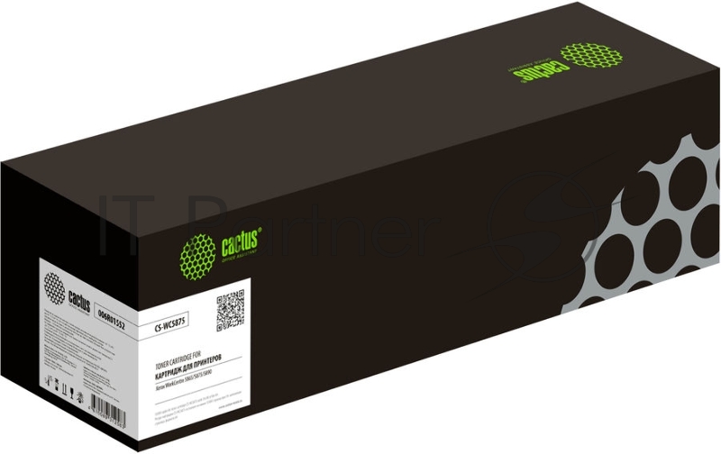 Картридж лазерный Cactus CS-WC5875 006R01552 черный (110000стр.) для Xerox WorkCentre 5865/5875/5890