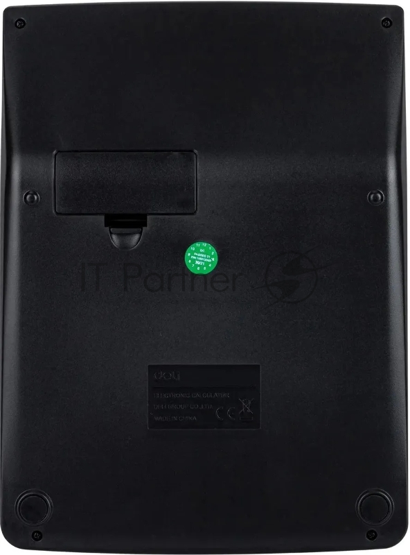 Калькулятор настольный Deli E1672 серебристый 12-разр.