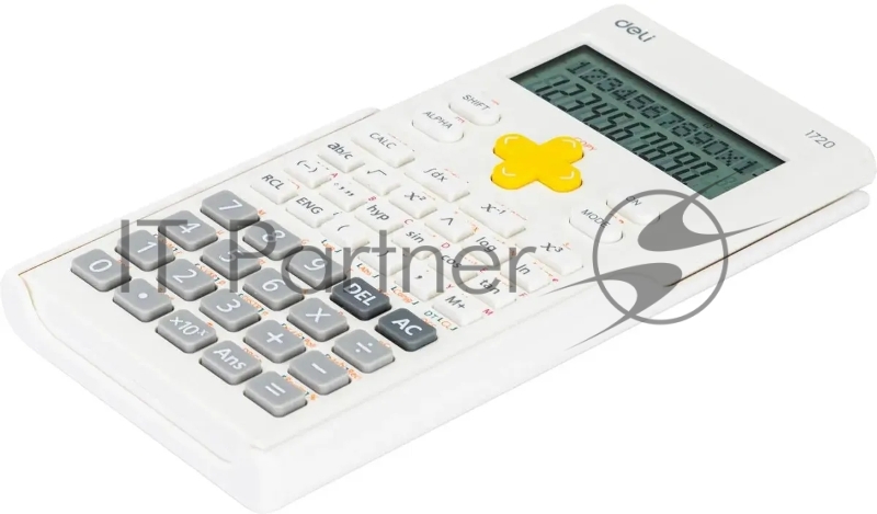 Калькулятор научный Deli E1720-white белый 12-разр.