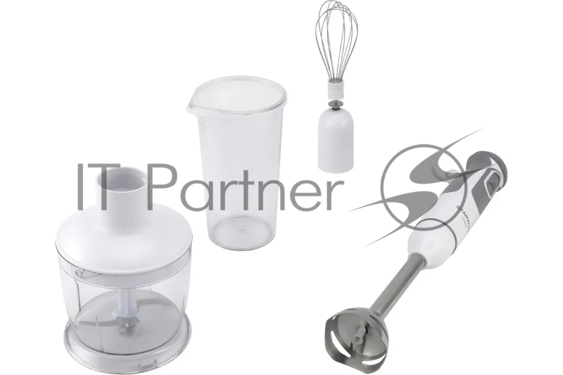 Блендер погружной Starwind SBP3242 1200Вт белый/серый