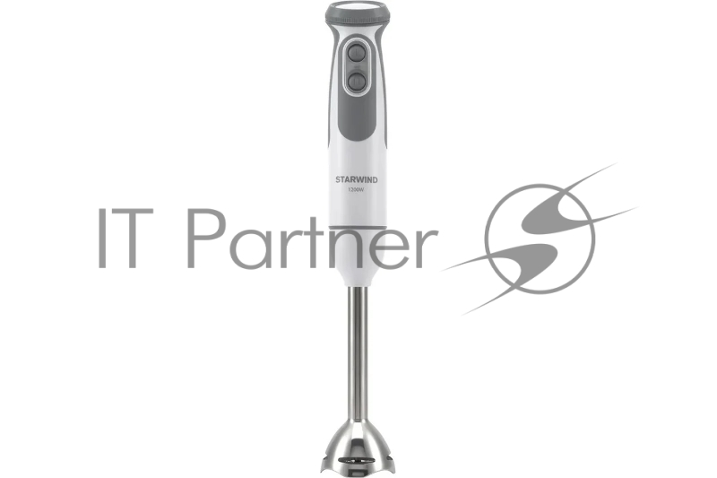 Блендер погружной Starwind SBP3242 1200Вт белый/серый