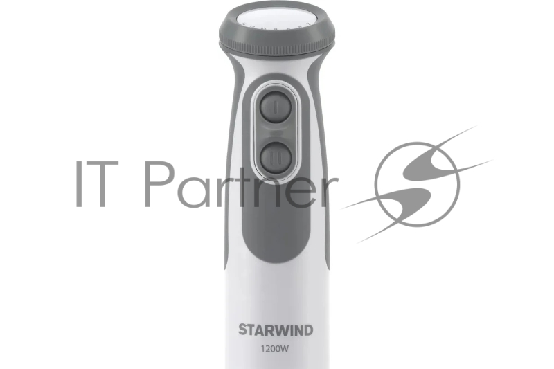 Блендер погружной Starwind SBP3242 1200Вт белый/серый