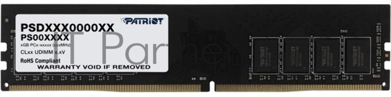 Оперативная память DDR 4 DIMM 32Gb PC25600, 3200Mhz, PATRIOT Signature (PSD432G32002) (retail)
