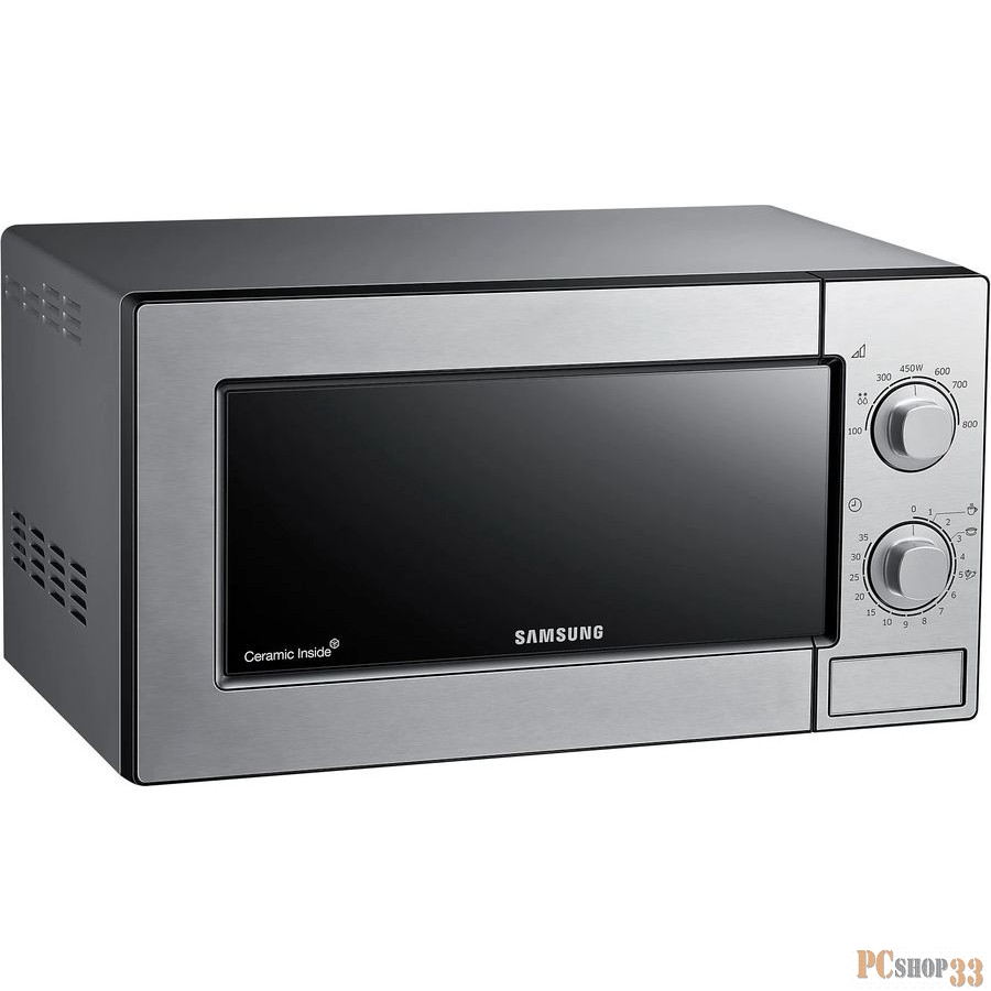 Микроволновая Печь Samsung ME81MRTB/BW 23л. 800Вт серебристый