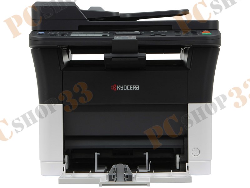 МФУ Kyocera ECOSYS FS-1120MFP A4, лазерный, принтер + сканер + копир + факс, ЖК, бело-серый (USB2.0)