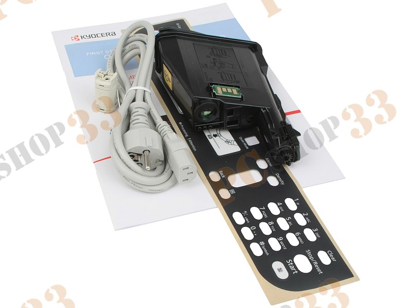 МФУ Kyocera ECOSYS FS-1120MFP A4, лазерный, принтер + сканер + копир + факс, ЖК, бело-серый (USB2.0)