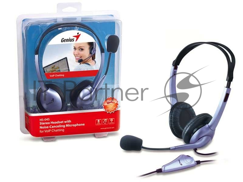 Наушники Genius Гарнитура HS-04S SINGLE,NC MIC
