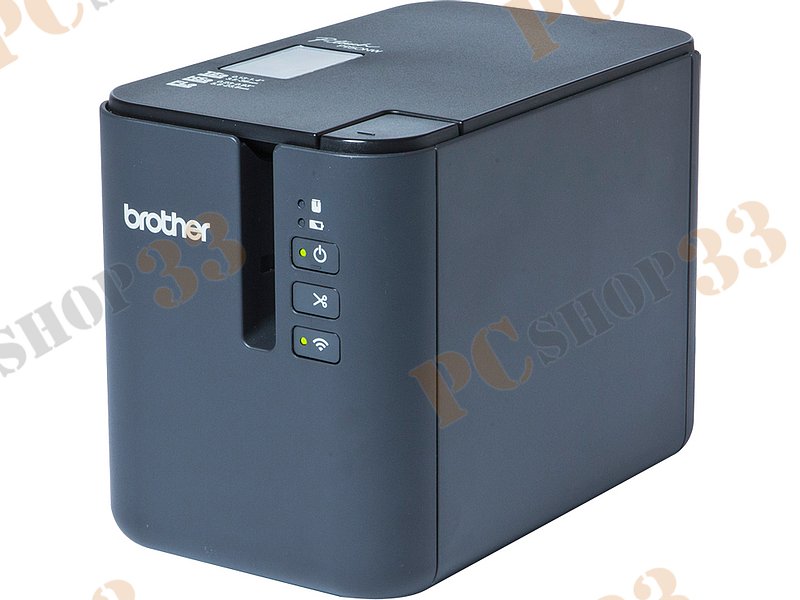 Термотрансферный принтер Brother PT-P900W, для печати этикеток, 36мм, портативный, черный (USB2.0, WiFi)