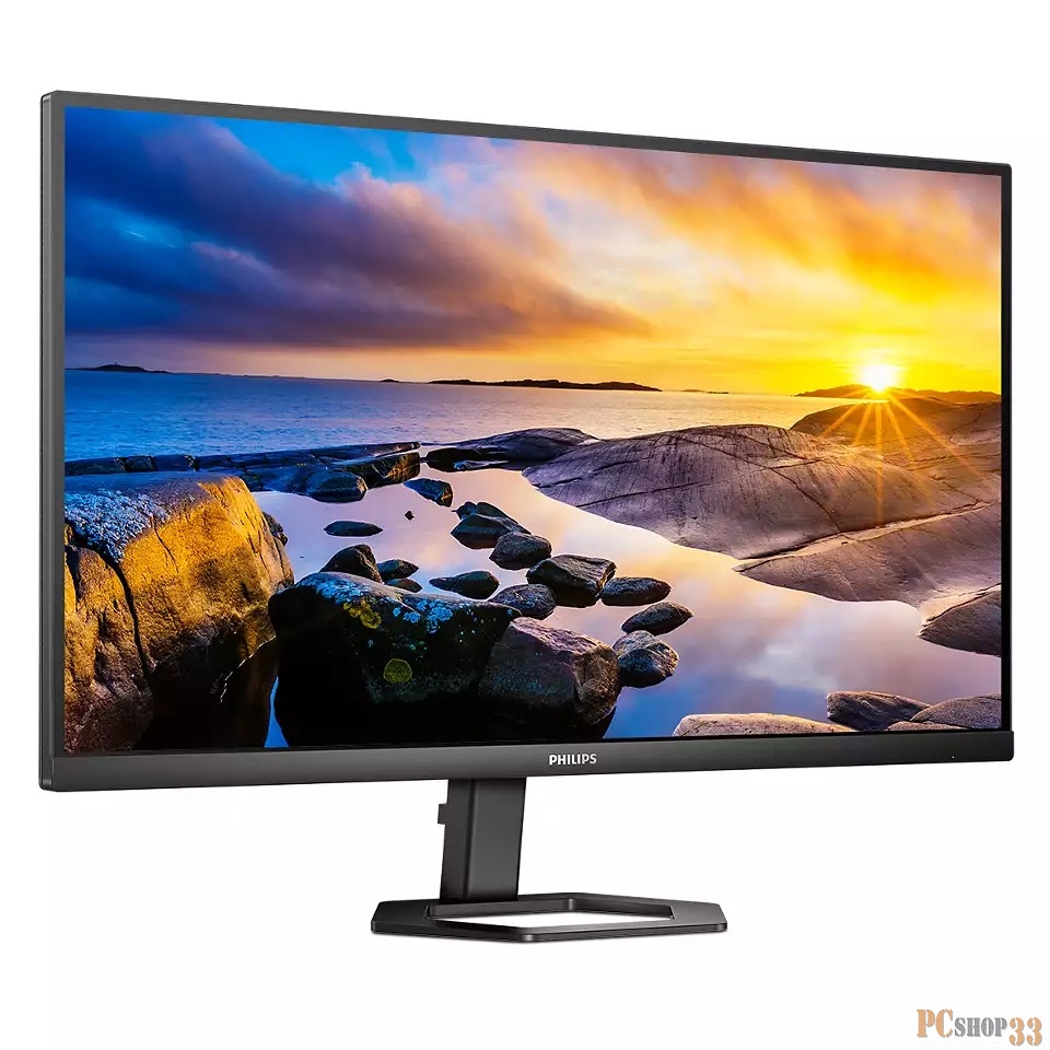 МОНИТОР 27 PHILIPS 27E1N5600AE/00 Black с поворотом экрана (IPS, 2560x1440, 75Hz, 1 ms, 178°/178°, 300 cd/m, Mega DCR