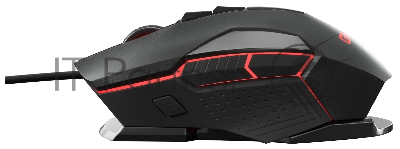 Мышь Оклик/Oklick GMNG 710GM черный оптическая (3600dpi) USB для ноутбука (8but)