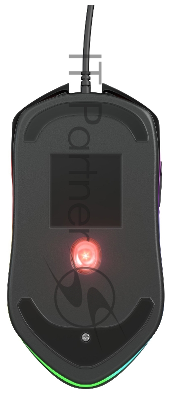 Мышь Оклик/Oklick GMNG 730GM черный оптическая (12000dpi) USB для ноутбука (7but)