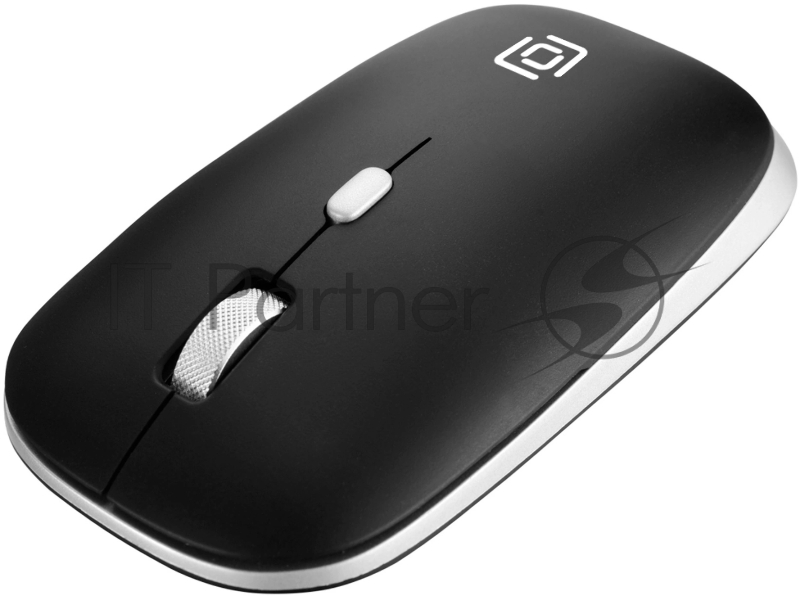 Мышь Оклик/Oklick 599MWB черный оптическая (1600dpi) silent беспроводная BT/Radio USB для ноутбука (4but)