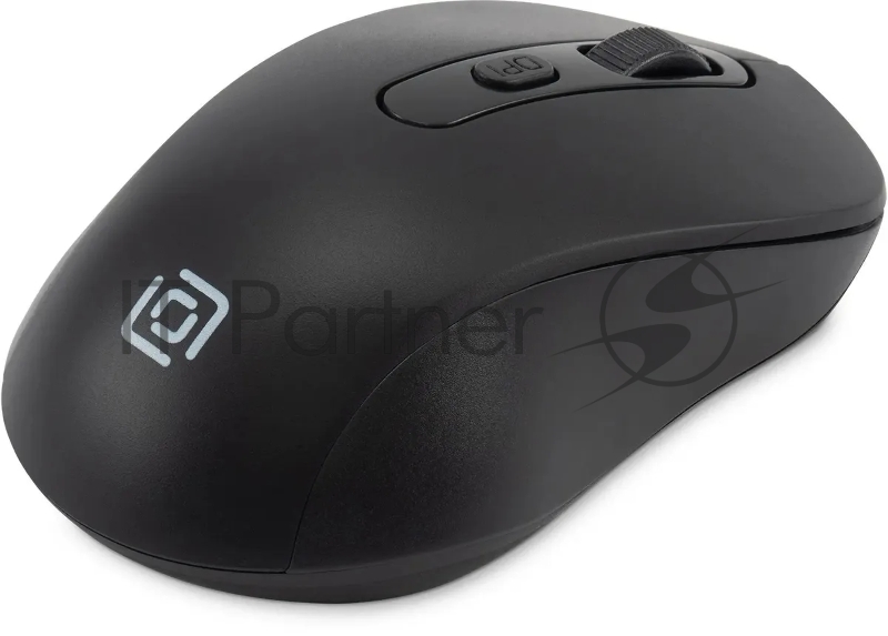 Мышь Оклик/Oklick 677MW черный оптическая (1600dpi) беспроводная USB (6but)