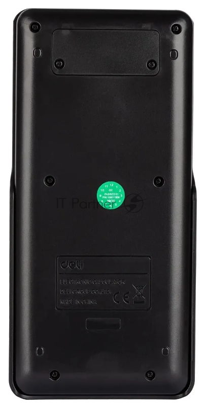 Калькулятор научный Deli ED82ES черный 10+2-разр.